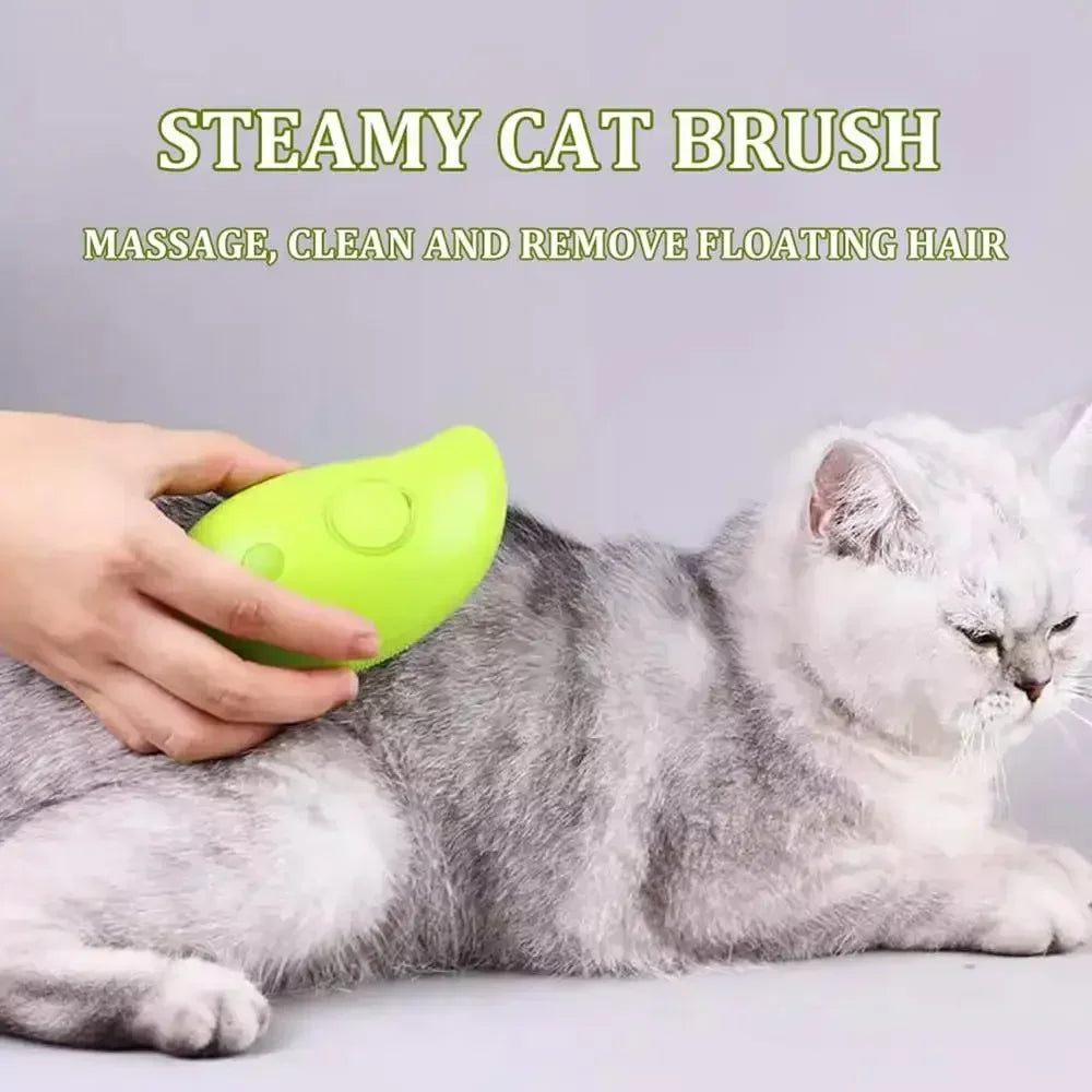SteamPaw 3in1 Dampf-Fellbürste